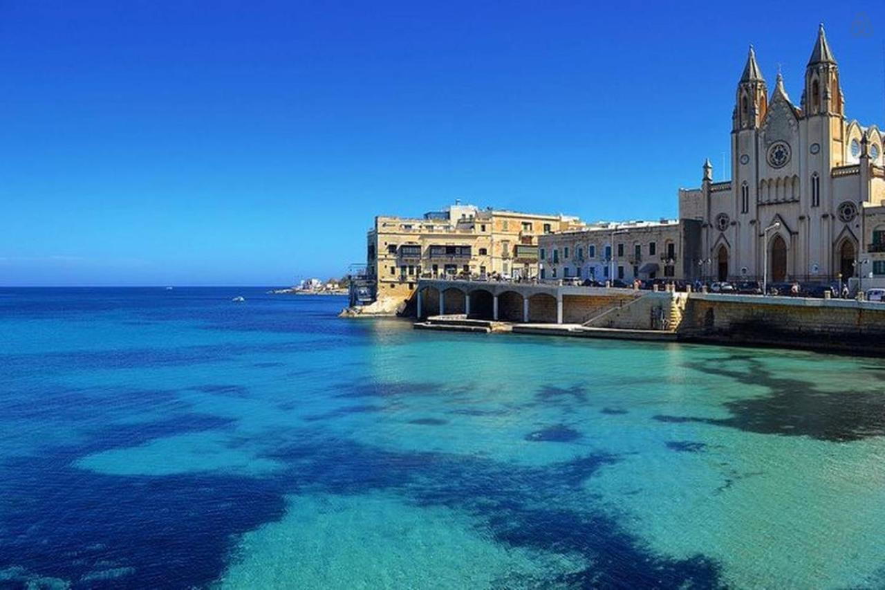 Ferienwohnung Contemporary 3Br Retreat In Prime Sliema Exterior foto