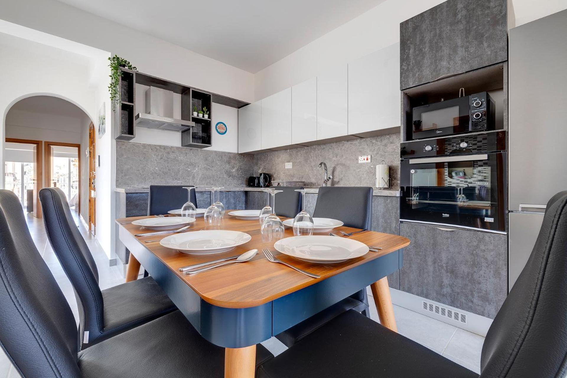 Ferienwohnung Contemporary 3Br Retreat In Prime Sliema Exterior foto